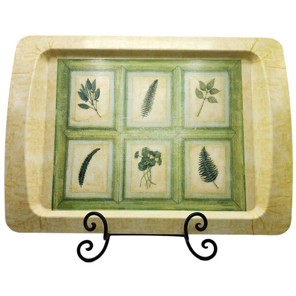Pimpernel Italian Melamine Serving Tray Herbs Of Provence Printed Design 19.5in‎ - Picture 1 of 16